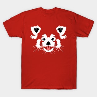 Cute Red Panda Face T-Shirt